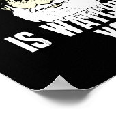 Big Brother Santa Claus kijkt naar je Poster (Hoek)