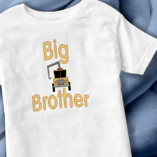 Big Brother Schattige Yellow Tow Truck Kinder Shirts