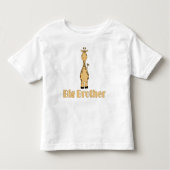 Big Brother Schattigee grillige Giraffe Kinder Shirts (Voorkant)