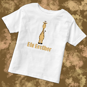 Big Brother Schattigee grillige Giraffe Kinder Shirts