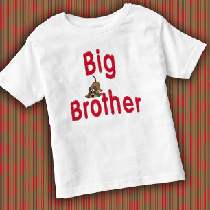 Big Brother Schattigee grillige hond Kinder Shirts