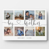 Big Brother Script Brothers Gift Photo Collage Fotoplaat (voorkant)