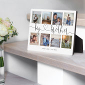 Big Brother Script Brothers Gift Photo Collage Fotoplaat