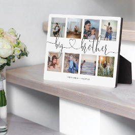 Big Brother Script Brothers Gift Photo Collage Fotoplaat