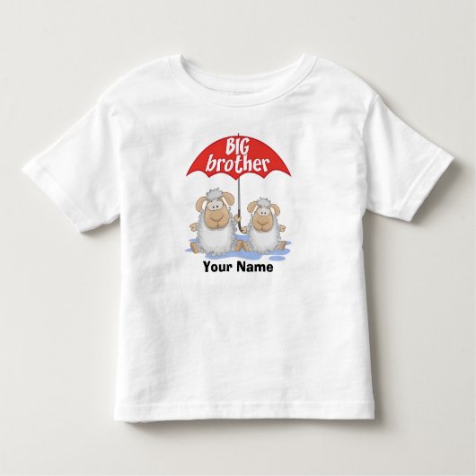 Big Brother Sheep Kinder Shirts (Voorkant)