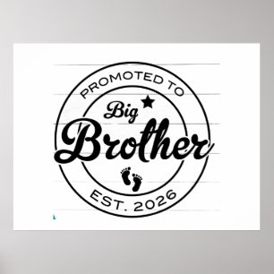 Big Brother shirt, gepromoveerd tot Big Brother sh Poster