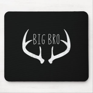 Big Brother Shirt - Jongens Herten Antlers Jacht Muismat