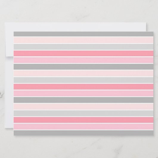 Big Brother Sibling Baby Girl Geboorteaankondiging Kaart (Achterkant)