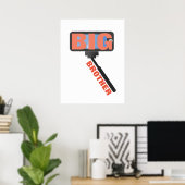 Big Brother Social Media Poster (Thuiskantoor)