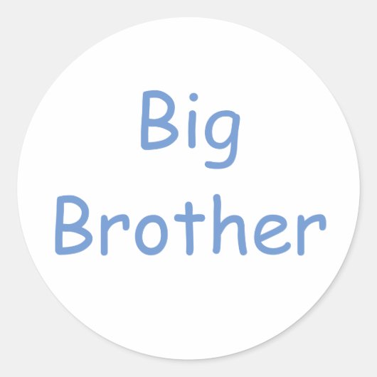 "Big Brother" Sticker (Voorkant)