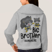 Big Brother Superheld Cat Illustratie Aangepaste n (Achterkant)