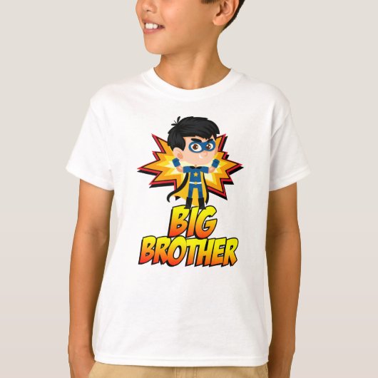 Big Brother Superheld T-shirt (Voorkant)