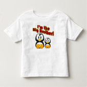 Big Brother T-shirt, Schattigee pinguïns Kinder Shirts (Voorkant)