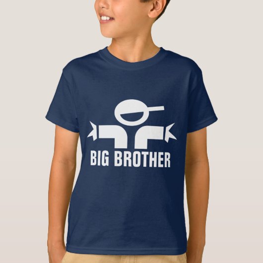 Big Brother t shirt voor kinderen (Voorkant)