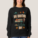 Big Brother The Birthday Boy Train Theme Matching Trui<br><div class="desc">Big Brother De Verjaardags Jongen Trein Thema Matching Familie.</div>