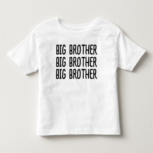 Big Brother Toddler T-Shirt (Voorkant)