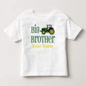 Big Brother Tractor Gepersonaliseerd T-shirt (Voorkant)