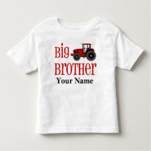 Big Brother Tractor Gepersonaliseerd T-shirt