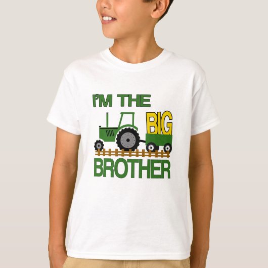 Big Brother Tractor T-shirt (Voorkant)