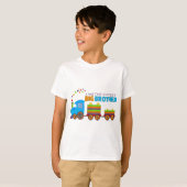 Big Brother — Train Kinderen T-Shirt (Voorkant volledig)