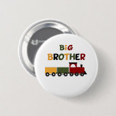 Big Brother Train Ronde Button 5,7 Cm (Voorkant /achterkant)