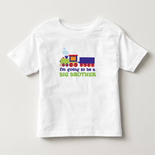 big brother-trein kinder shirts (Voorkant)