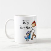 Big Brother Tshirts en cadeaus voor het vervoer Koffiemok (Links)