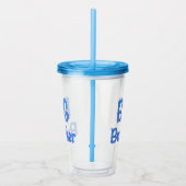 Big Brother Typografie Acryl Drinkbeker (Rechts)