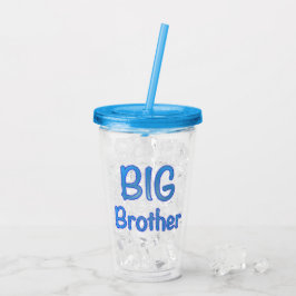 Big Brother Typografie Acryl Drinkbeker