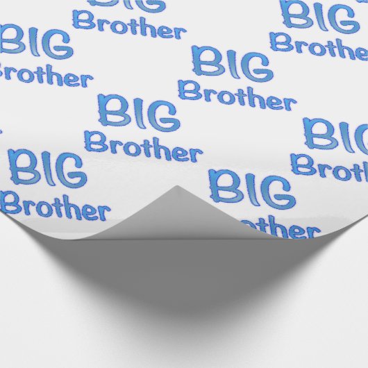 Big Brother Typografie Cadeaupapier (Hoek)