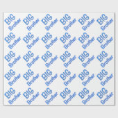 Big Brother Typografie Cadeaupapier (Vlak)