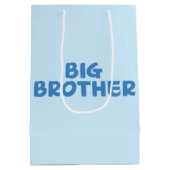 Big Brother Typografie Moderne tekst Medium Cadeauzakje (Achterkant)
