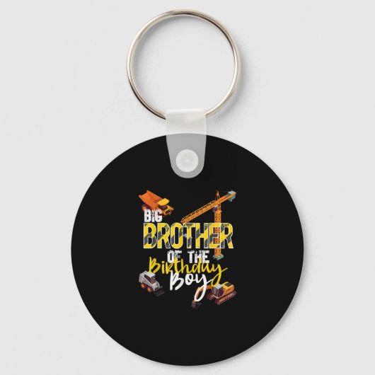Big Brother van Birthday Boy Constructor Sleutelhanger (Voorkant)