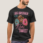 Big Brother van de 10e Donut Birthday P T-shirt<br><div class="desc">Big Brother van het 10e Donut Birthday-thema</div>