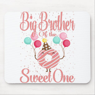 Big Brother van de Sweet One Family Matching 1st Muismat