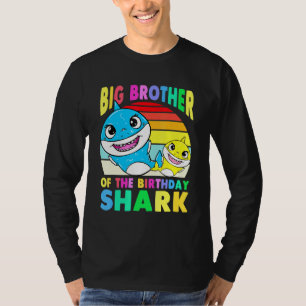 Big Brother van de vogelhaai Bro Matching Fam T-shirt
