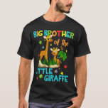 Big Brother van Giraffe Birthday Family Matching T-shirt<br><div class="desc">Big Brother van Giraffe Birthday Family Matching</div>