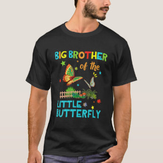Big Brother van kleine vlinder S Birthday Matchin T-shirt