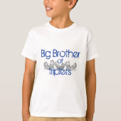 Big Brother van Triplets T-shirt (Voorkant)