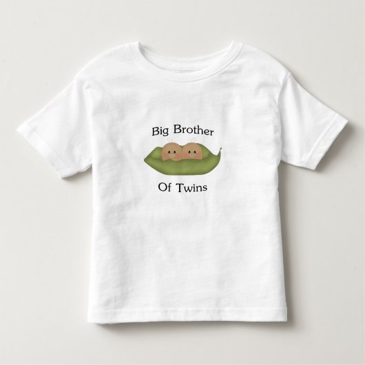 Big Brother van tweelingen Kinder Shirts (Voorkant)