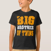 Big Brother van tweelingen oudere Brother Gift T-S T-shirt (Voorkant)