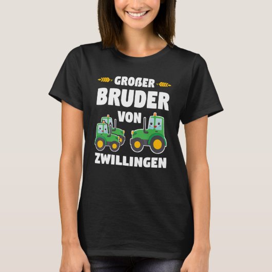 Big Brother van Twins Tractor Bauer T-shirt (Voorkant)