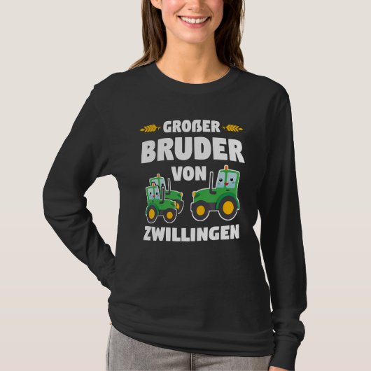Big Brother van Twins Tractor Bauer T-shirt (Voorkant)