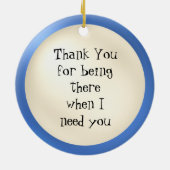 Big Brother-versiering Keramisch Ornament (Achterkant)