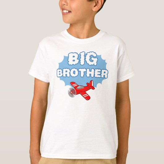 Big Brother - vliegtuig T-shirt (Voorkant)