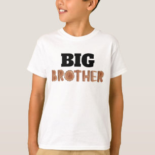 Big Brother Waterverf houten illustratie T-shirt