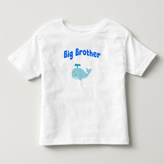 Big Brother Whale Kinder Shirts (Voorkant)