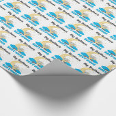 Big Brothers Geef de Beste Knuffels - Bunny Moon Cadeaupapier (Hoek)