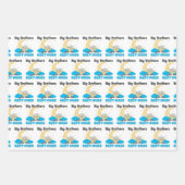 Big Brothers Geef de Beste Knuffels - Bunny Moon Inpakpapier Vel (Voorkant)