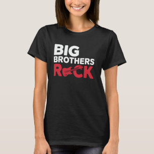 Big Brothers Rock Gitarist Muzikant Brother Gift T-shirt